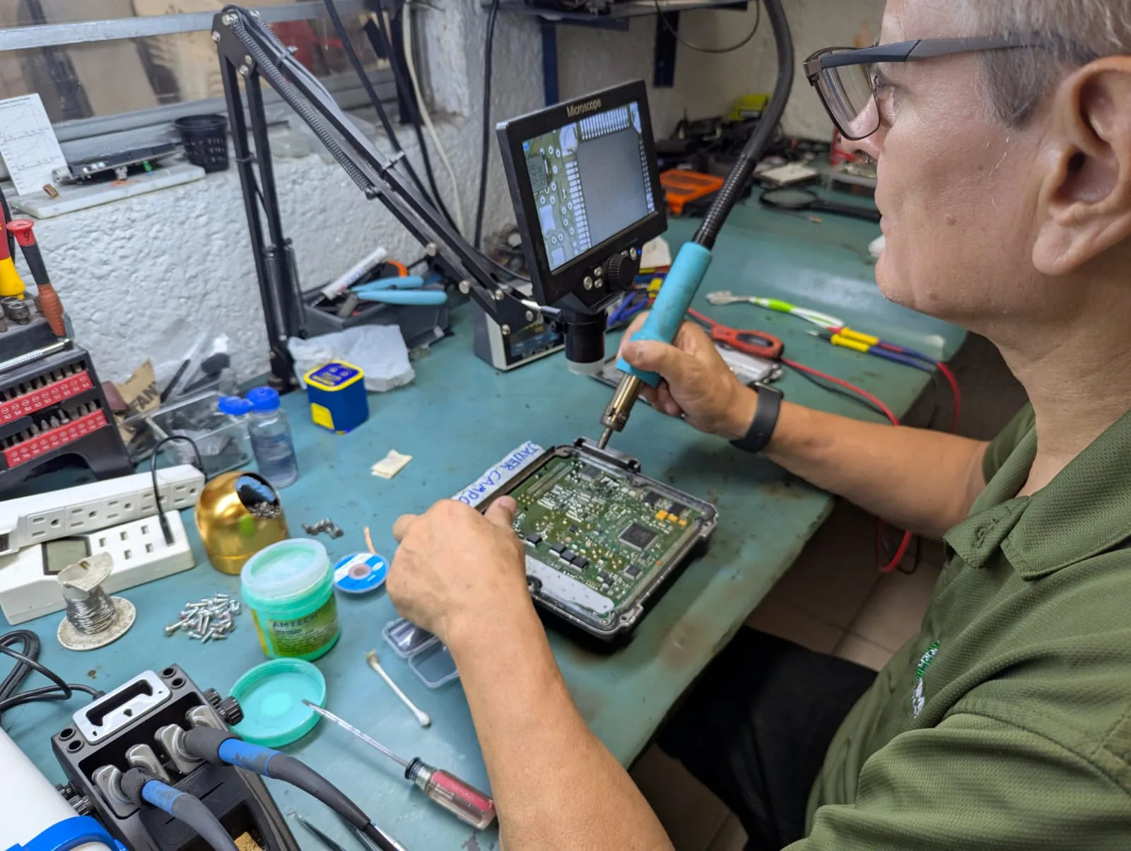 Diagnóstico a nivel componente en el laboratorio FIMSER